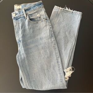 Abercrombie & Fitch The 90’s Straight Ultra High Rise Jeans